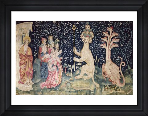 Framed Adoration of the Beast Print