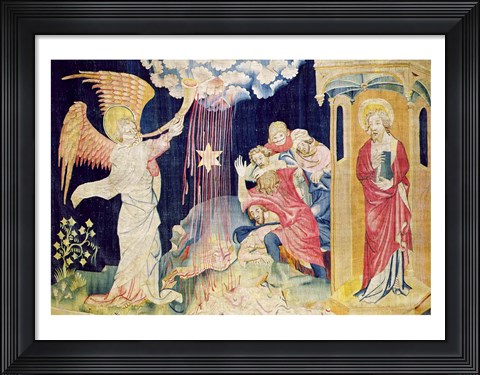 Framed Third Trumpet and the Wormwood Star Print