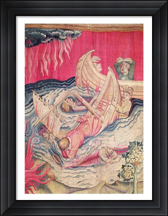 Framed Second Trumpet and the Shipwreck - close up Print