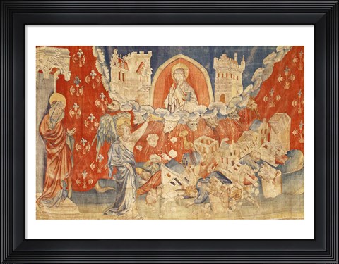 Framed Seven Bowls of Wrath and the Destruction of Babylon Print