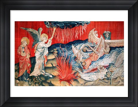 Framed Second Trumpet and the Shipwreck Print