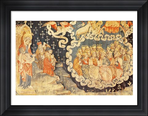 Framed Ascension of the Lamb Print
