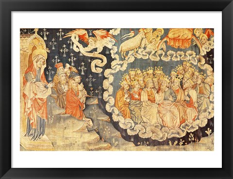 Framed Ascension of the Lamb Print