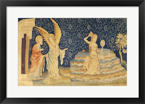 Framed Woman of Babylon Print