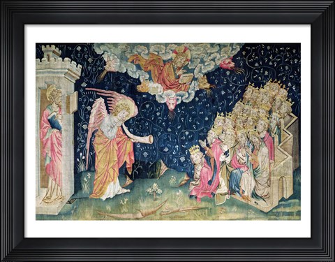 Framed Sounding of the Seventh Trumpet and the Chant of the Twenty-Four Elders Print