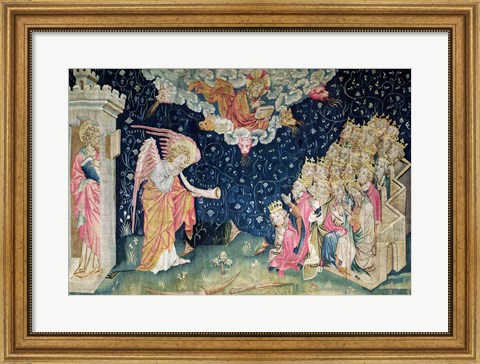 Framed Sounding of the Seventh Trumpet and the Chant of the Twenty-Four Elders Print