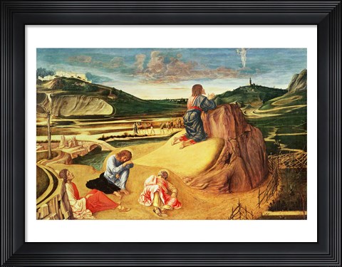 Framed Agony in the Garden Print