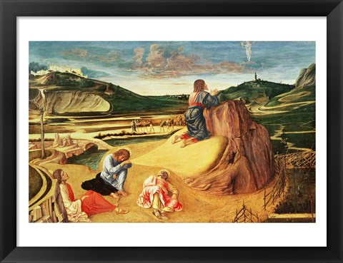 Framed Agony in the Garden Print