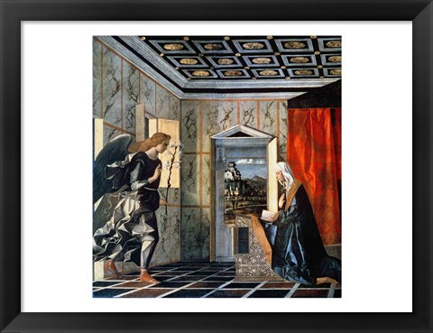 Framed Annunciation Print