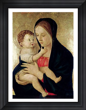 Framed Madonna and Child Print