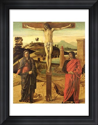 Framed Calvary Print