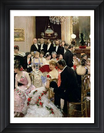 Framed Soiree Print