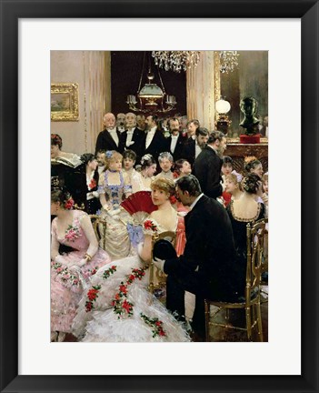 Framed Soiree Print