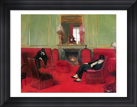 Framed Club, 1911 Print