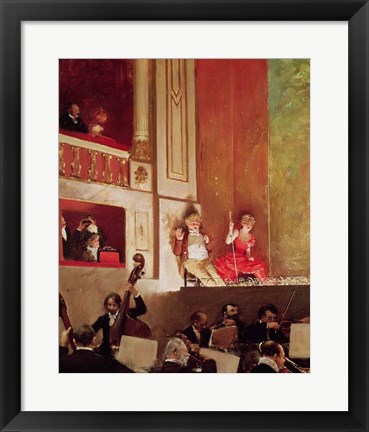 Framed Revue at the Theatre des Varietes Print