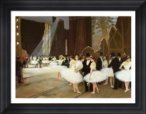 Framed In the Wings at the Opera House, 1889 Print