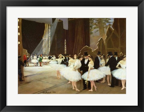 Framed In the Wings at the Opera House, 1889 Print