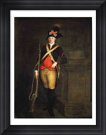 Framed Portrait of Louis-Philippe-Joseph d&#39;Orleans Print