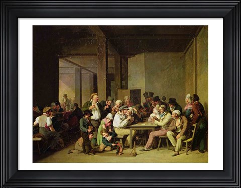 Framed Inn Scene Print