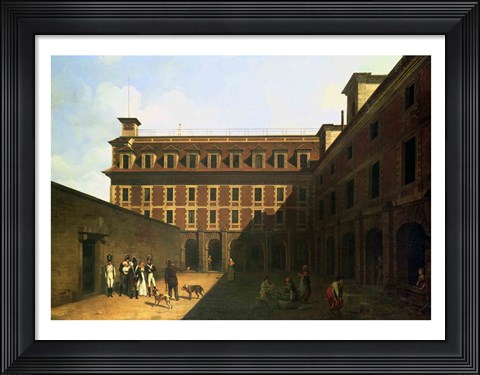 Framed Prison des Madelonnettes Print