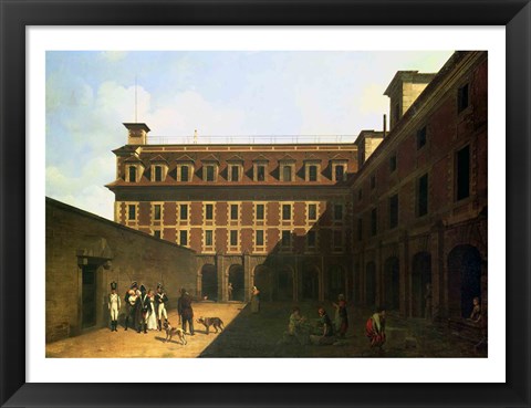 Framed Prison des Madelonnettes Print