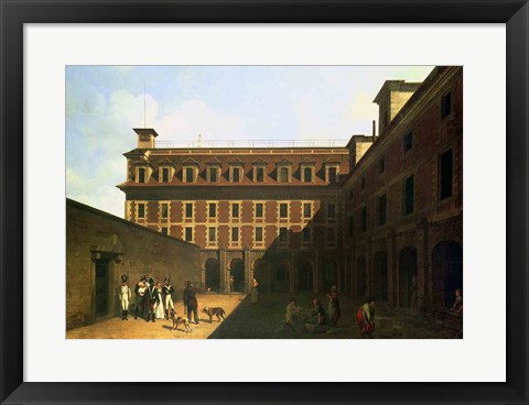 Framed Prison des Madelonnettes Print