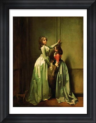 Framed At the Entrance Print