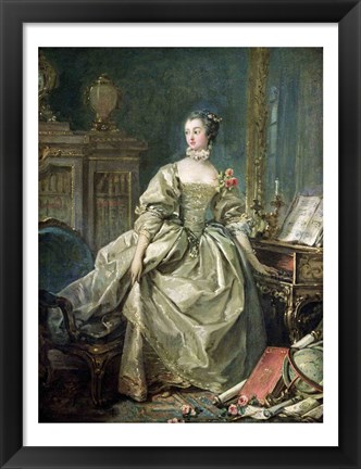 Framed Madame de Pompadour Print