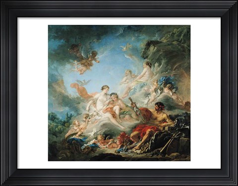Framed Forge of Vulcan Print