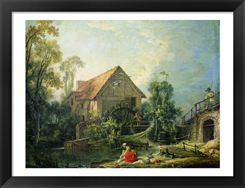 Framed Mill, 1751 Print