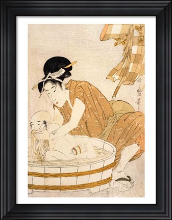 Framed Bath Print