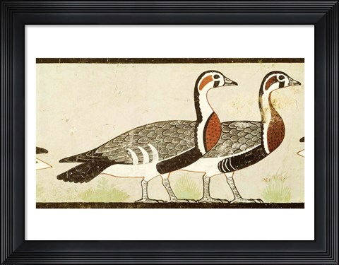 Framed Geese, from the Tomb of Nefermaat and Atet, Old Kingdom Print