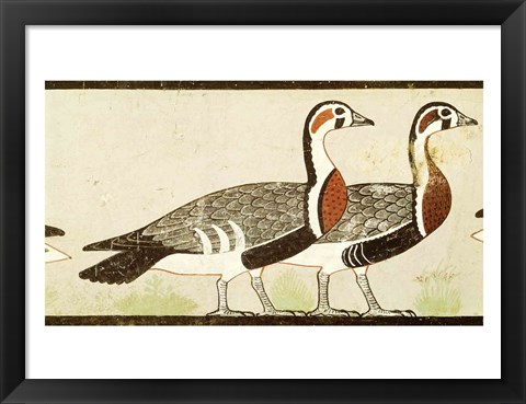 Framed Geese, from the Tomb of Nefermaat and Atet, Old Kingdom Print