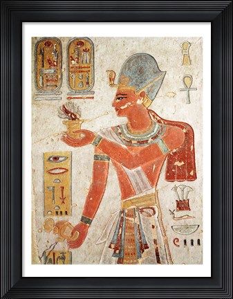 Framed Ramesses III Print