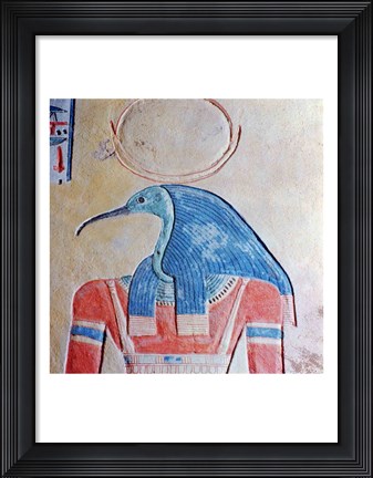 Framed God Thoth Print