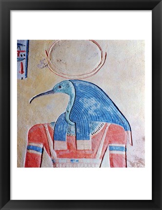 Framed God Thoth Print