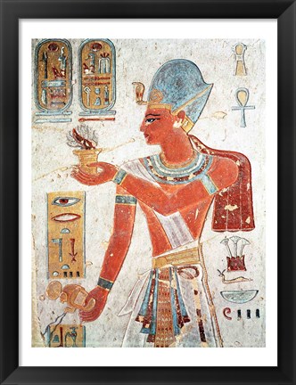 Framed Ramesses II: Dressed for War Print