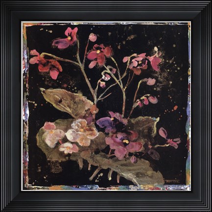 Framed Floral Mix I Print