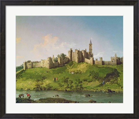 Framed Alnwick Castle Print