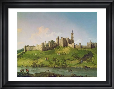 Framed Alnwick Castle Print