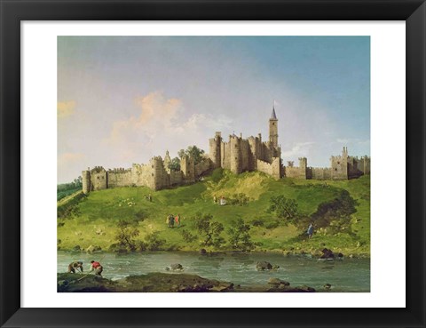 Framed Alnwick Castle Print