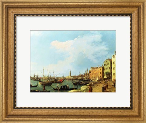 Framed Riva Degli Schiavoni Print