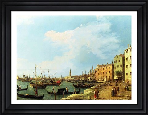 Framed Riva Degli Schiavoni Print