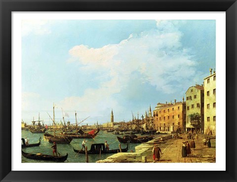 Framed Riva Degli Schiavoni Print