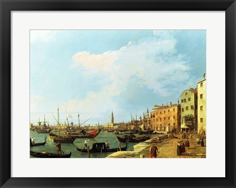 Framed Riva Degli Schiavoni Print