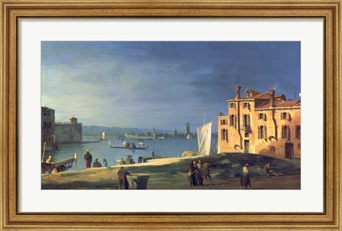 Framed View of Venice Print