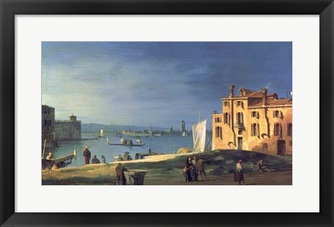 Framed View of Venice Print