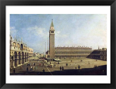 Framed Piazza San Marco, Venice Print