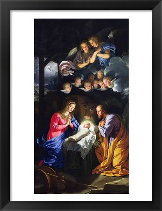 Framed Nativity Print