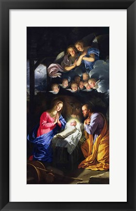 Framed Nativity Print